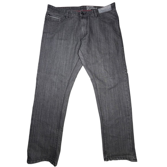 Sean John Other - Sean John Clayton Men's 38x32 Black Jeans Slim Straight Fit Denim Streetwear